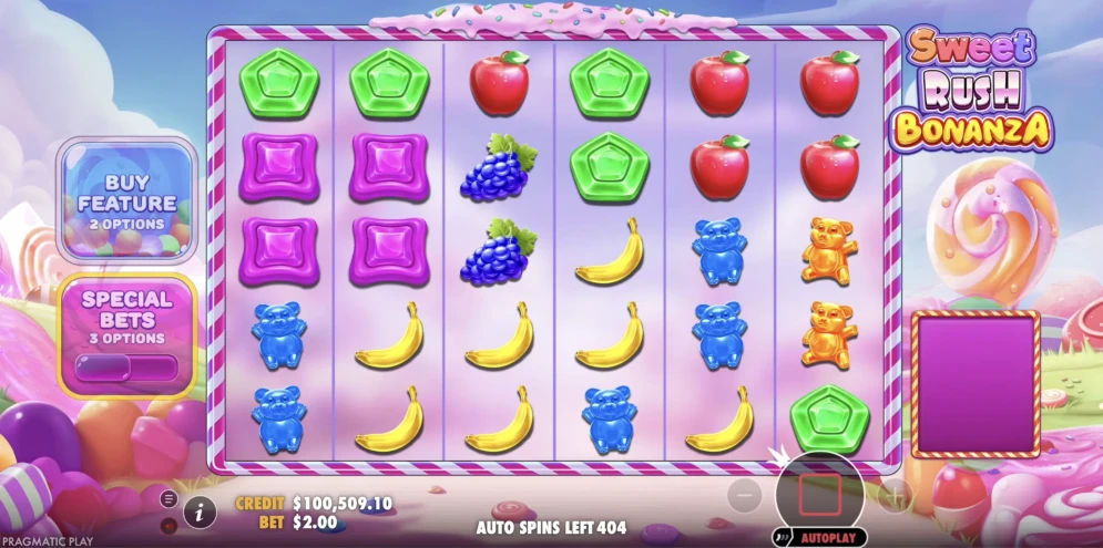Sweet Rush Bonanza Slot