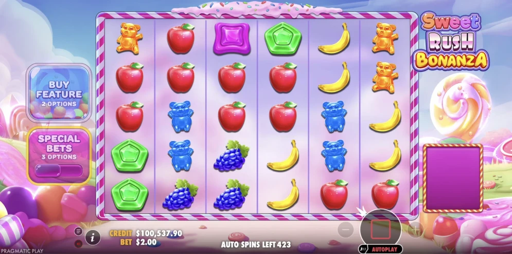 Sweet Rush Bonanza demo