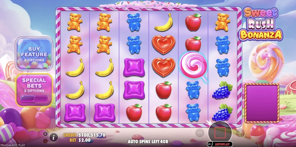 Sweet Rush Bonanza Slot